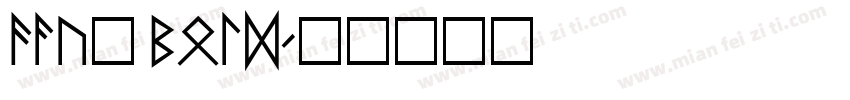 Faux Bold字体转换